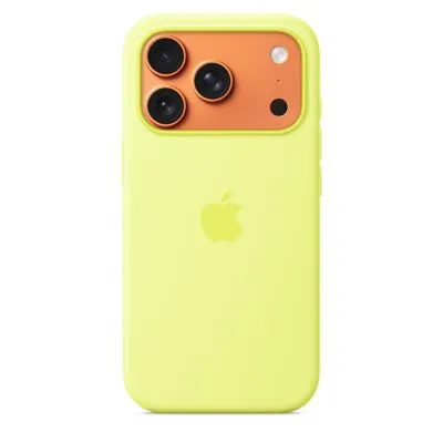 Чехол Apple iPhone 17 Pro Silicone Yellow