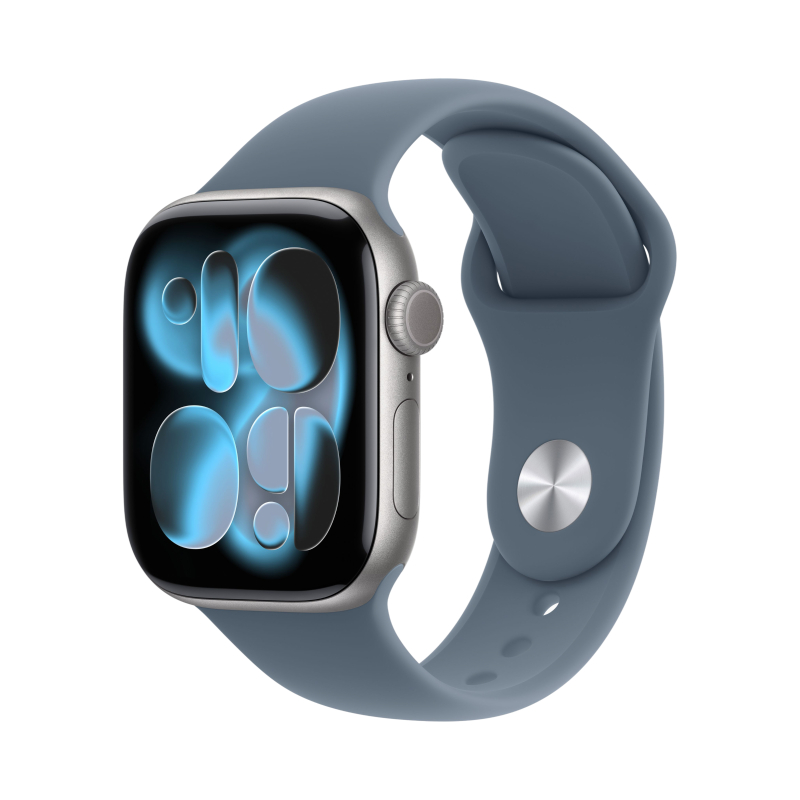 Смарт-часы Apple Watch Series 11 46mm Space Grey Aluminium Black Sport Band S/M