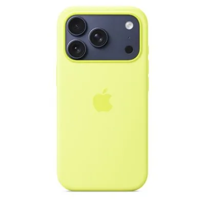 Чехол Apple iPhone 17 Pro Max Silicone Yellow