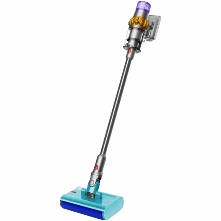 Беспроводной пылесос с влажной уборкой Dyson V15s Detect Submarine SV47 yellow/nickel