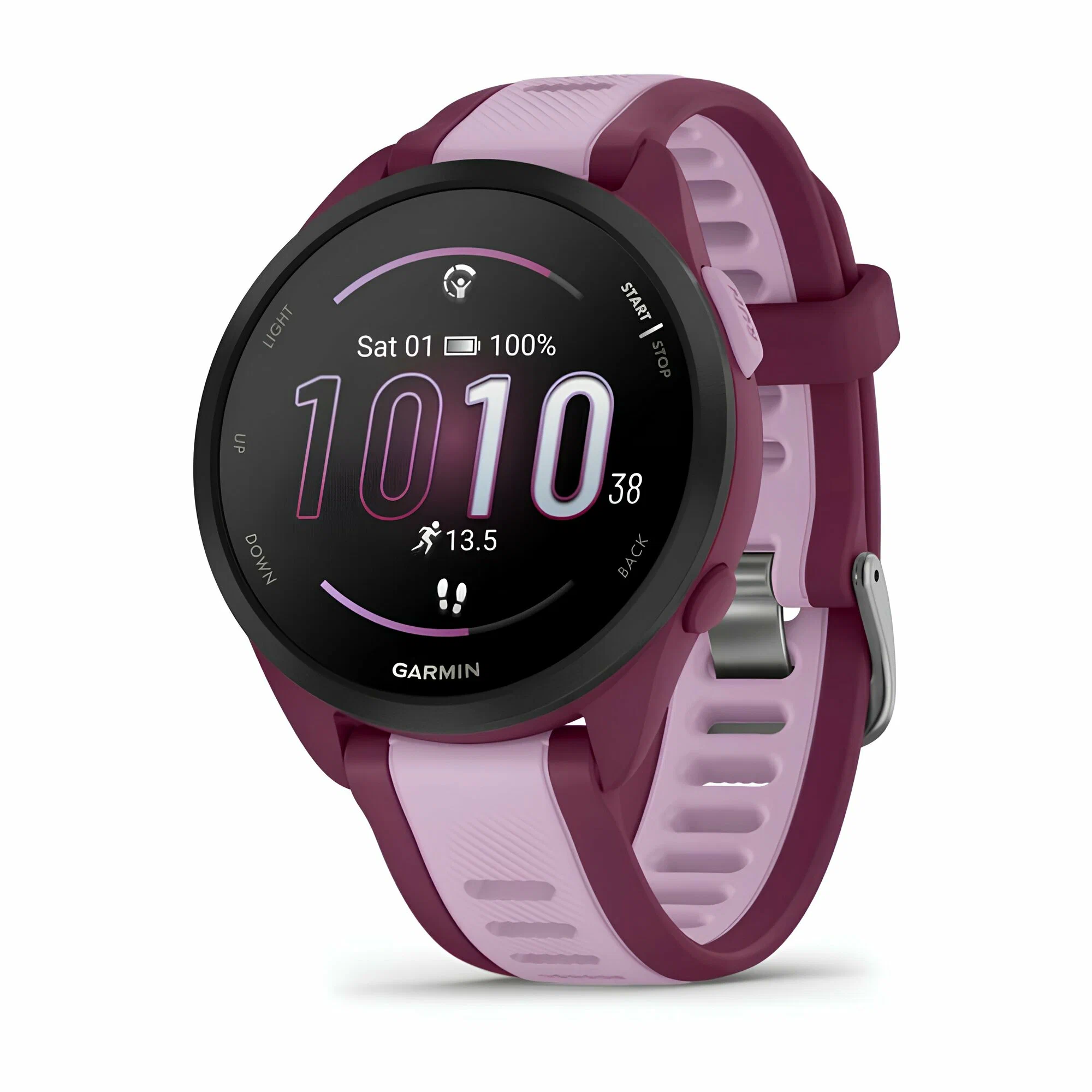 Смарт-часы Garmin Forerunner 165 (010-02863-33)  Music Berry/Lilac