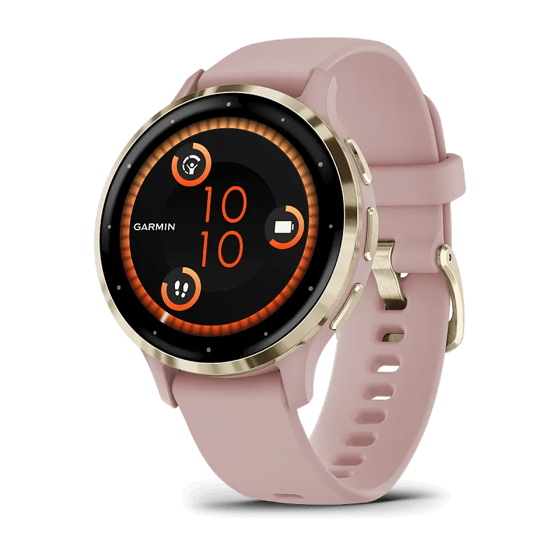 Смарт-часы Garmin Venu 3S Soft Gold Dust/Rose