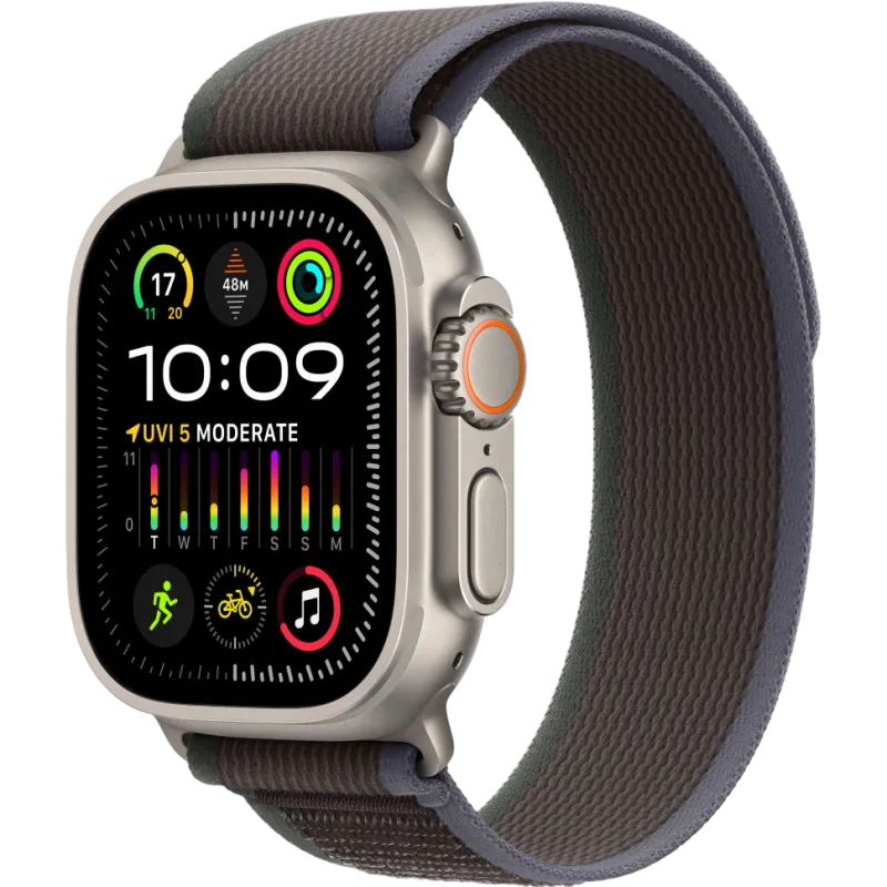 Смарт-часы Apple Watch Ultra 2 49mm Natural Titanium  Blue\Black Trail Loop
