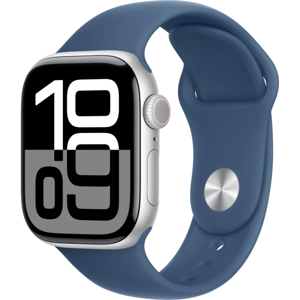 Смарт-часы Apple Watch S10 46mm Silver Blue
