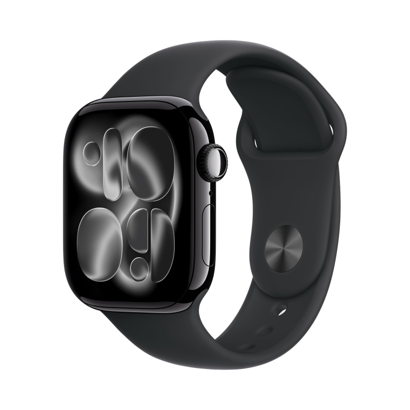 Смарт-часы Apple Watch Series 11 46mm Jet Black Aluminum Black Sport Band M/L