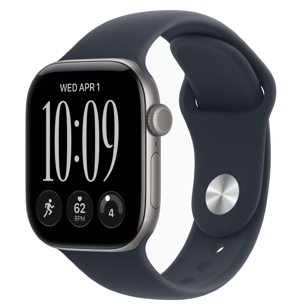 Смарт-часы Apple Watch S12 42mm Space Gray Navy Blue Sport Band