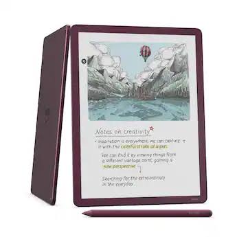 Электронная книга Amazon Kindle Scribe Colorsoft (2026 Release) 11" with Premium Pen, 64GB, Fig