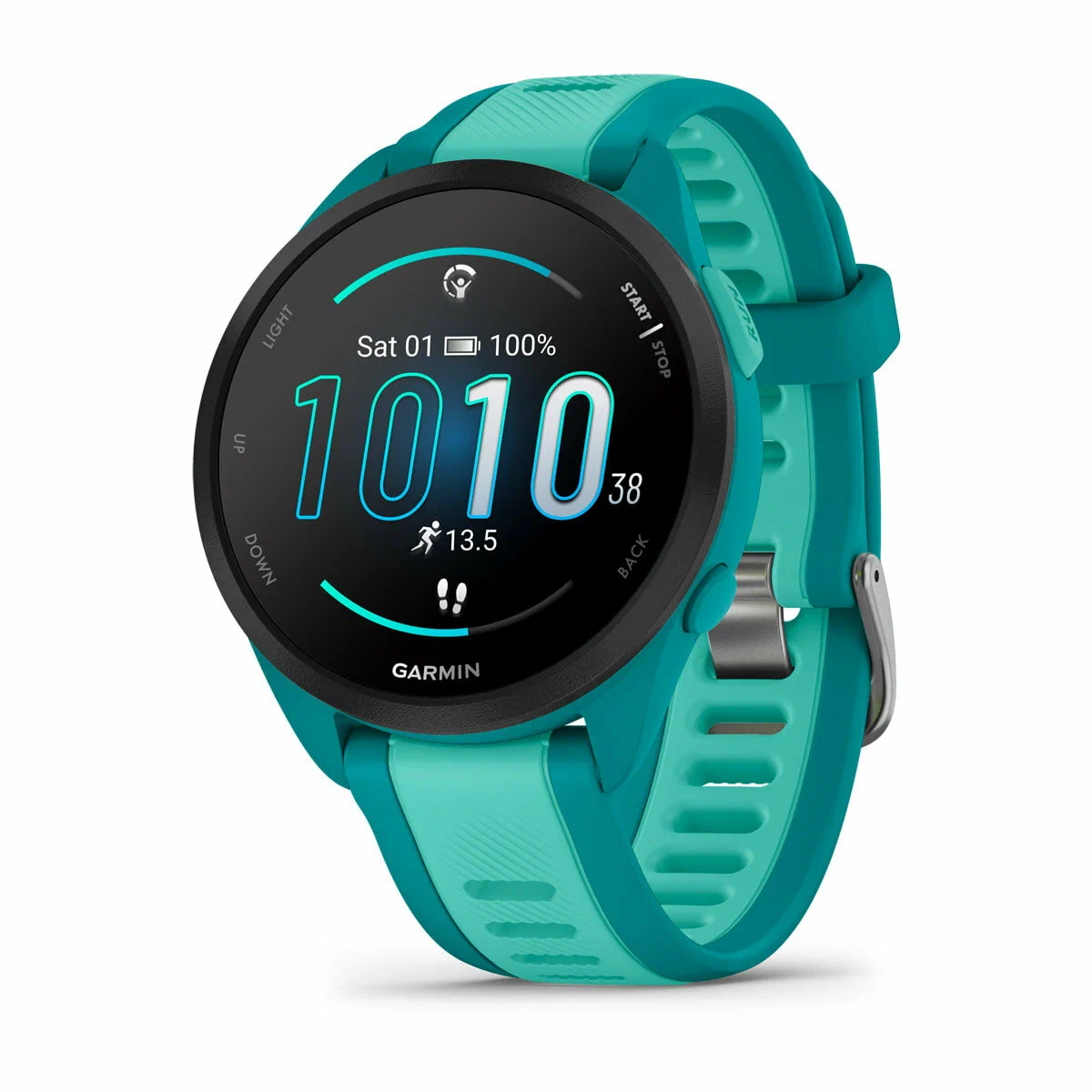 Смарт-часы Garmin Forerunner 165 (010-02863-32)  Music Turquoise/Aqua