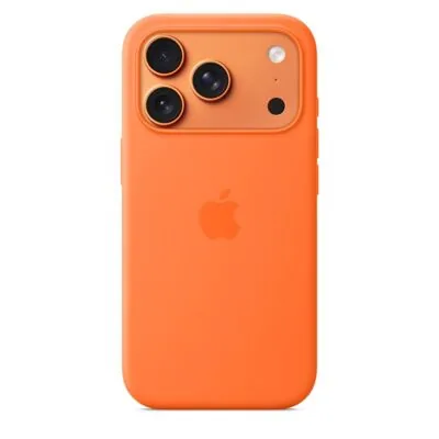 Чехол Apple iPhone 17 Pro Silicone Orange