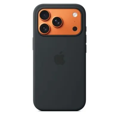 Чехол Apple iPhone 17 Pro Silicone Black