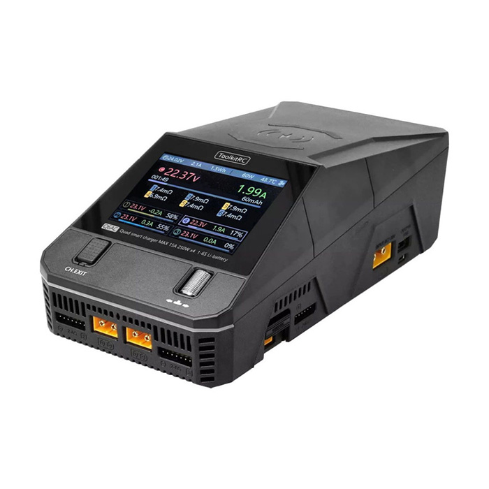 Зарядное устройство четырехканальное ToolkitRC Q6AC