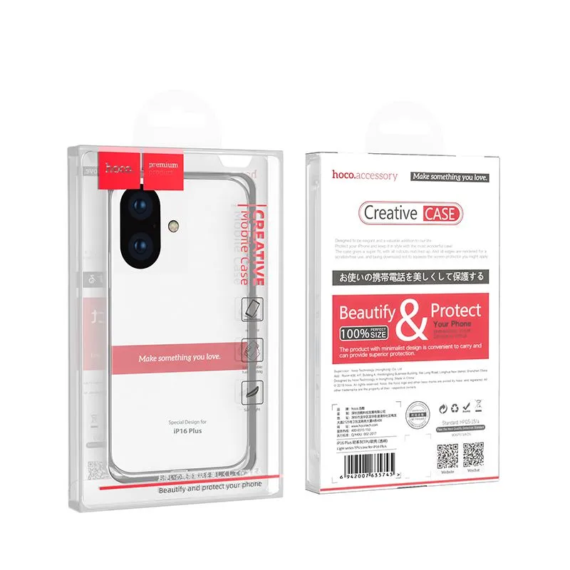 Защитный чехол HOCO для iPhone 16 Plus