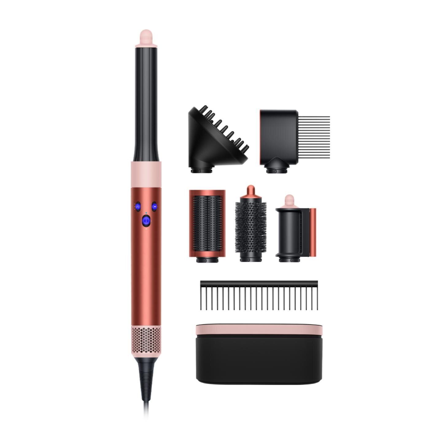 Стайлер Dyson HS05 Airwrap Strawberry Bronze/Blush Pink с диффузором
