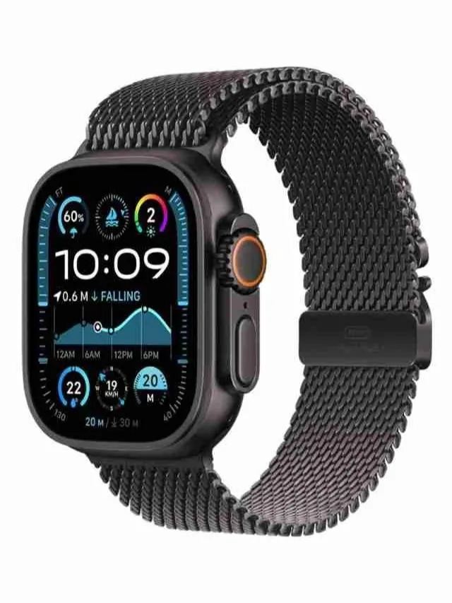 Смарт-часы Apple Watch Ultra 3 49mm Black Ti Milanese Loop