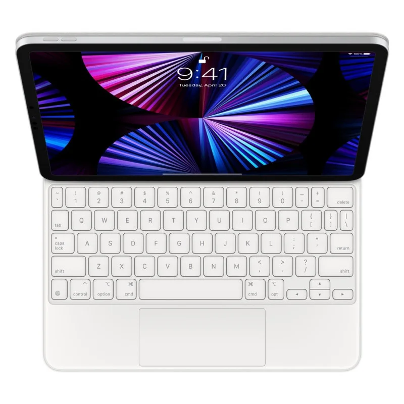 Клавиатура Apple Magic Keyboard для iPad Air 11" (M2, M3 | 2024–2025), Air 10,9" и Pro 11" (2018–2022) (Белый | White)