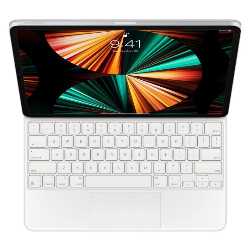 Клавиатура Apple Magic Keyboard для iPad Air 13" (M2, M3 | 2024–2025) и Pro 12,9" (2018–2022) (Белый | White)