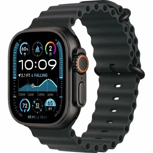 Смарт-часы Apple Watch Ultra 2 49 Black Titanium  Black Ocean Band